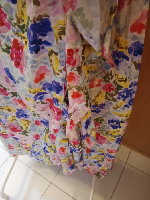 Vestido estampado verão tamanho L