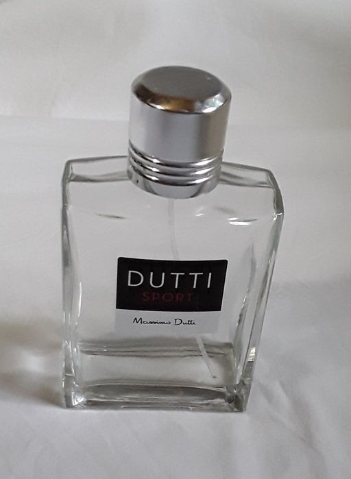 Frasco VAZIO de perfume Massimo Dutti Sport