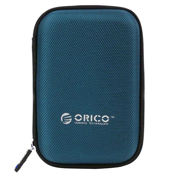 Etui na dysk Orico PHD-25-BL-BP materiałowe wodoodprne sztywne niebieskie