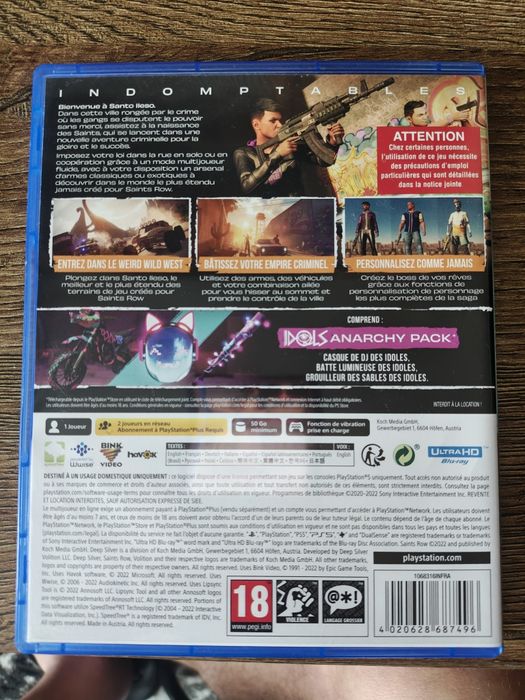 Gra Saints Row ps5