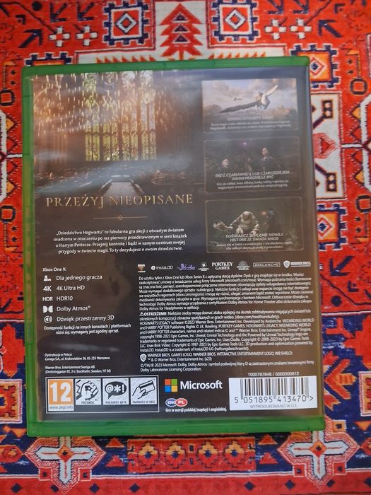 Gra Dziedzictwo Hogwartu Xbox one