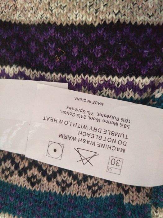 Zestaw 2 par ciepłych naturalnych skarpet