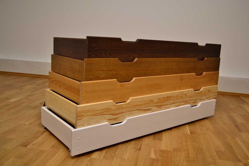 Szuflada pod łóżko 150cm sosna,olcha,dąb,orzech,biała,szara