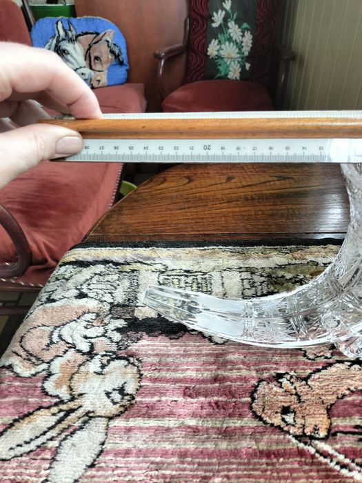 Рог изобилия. Хрусталь. Богемия.