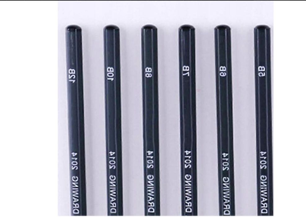 H&X ZESTAW profesjonalnych ołówków do szkicowania 14 szt