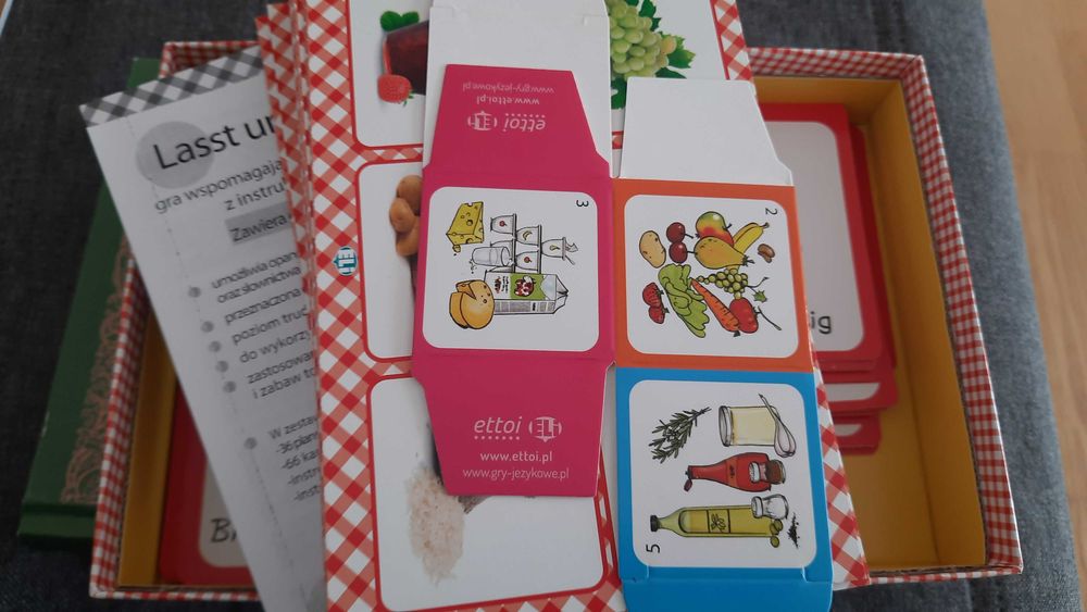 Gra niemiecki Lasst uns einkaufen idealna na prezent na Dzień Dziecka