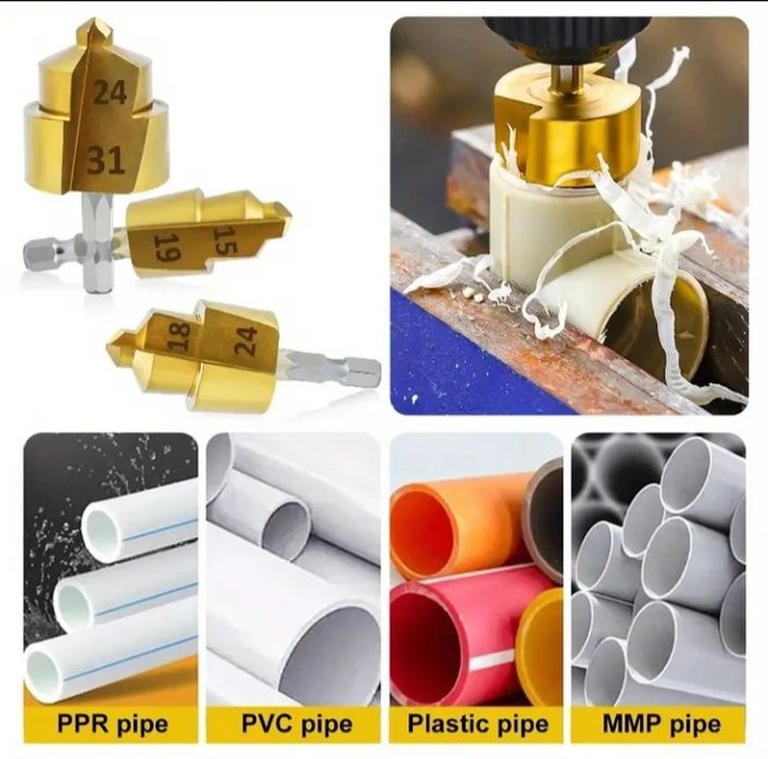 Плашка ,лєрка  мітчик  для пластикових труб