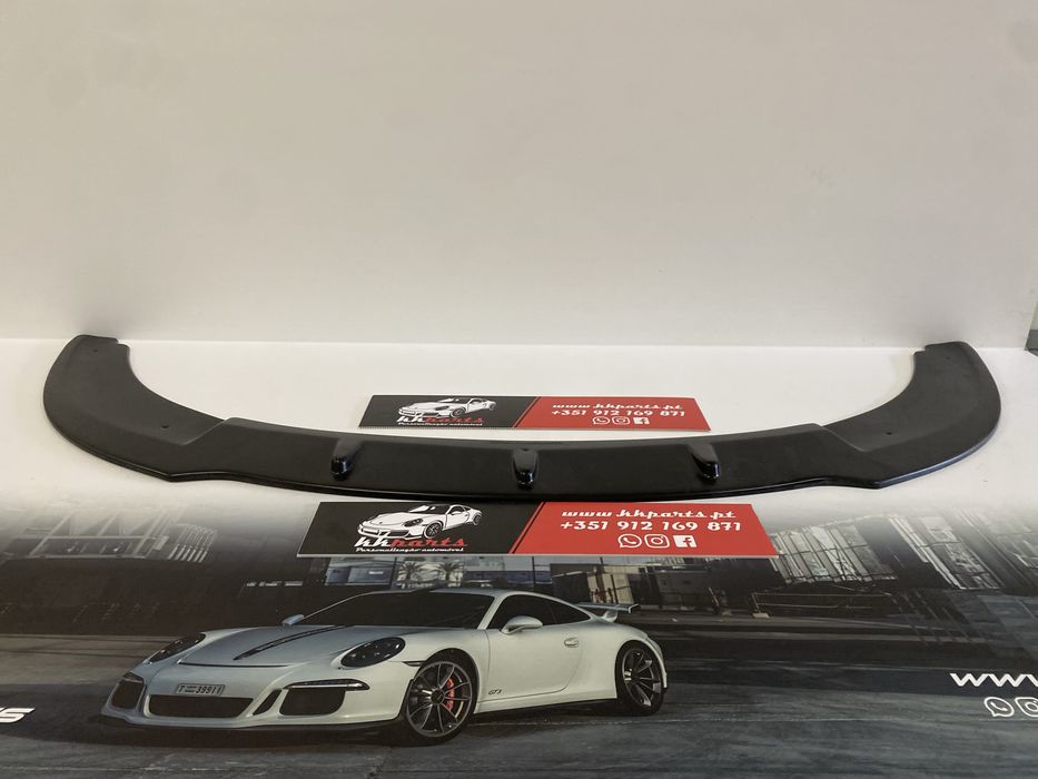 LIP SPOILER FRONTAL PALA ABA LÂMINA FRENTE AVENTAL LÁBIO SEAT LEON 1P FR CUPRA R PERFORMANCE