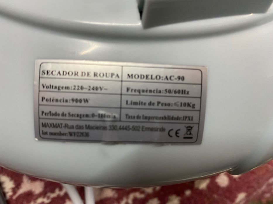 Secador de roupa
