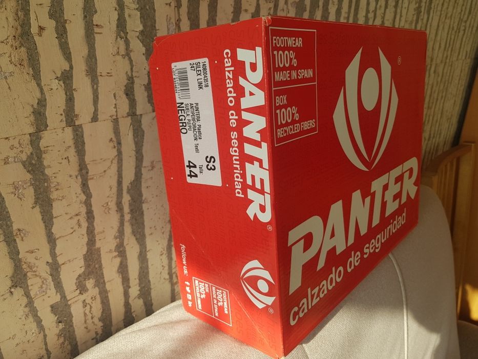 Buty robocze ze stalowym noskiem firmowe PANTER