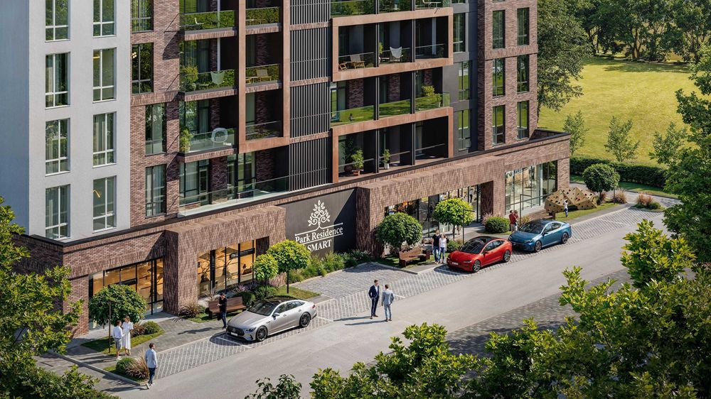 Смарт апаратменти від ЖК (Park Residence Smart) Однокімнатні 28.5м²
