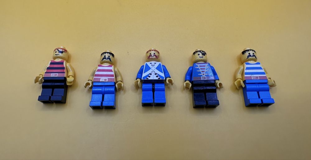 LEGO Pirates – mix klasycznych minifigurek piratów