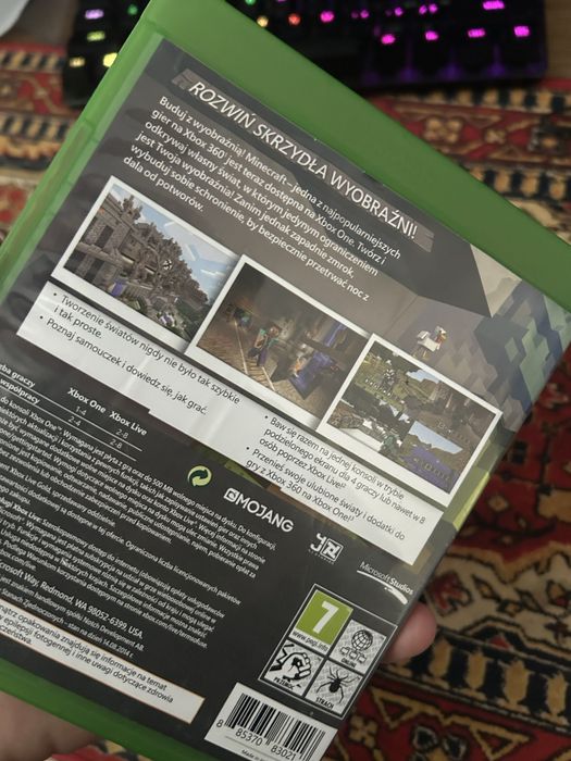 Minecraft xbox one PL