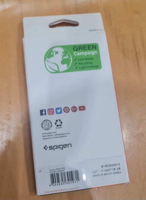 Spigen Case - Moto G5S - Etui