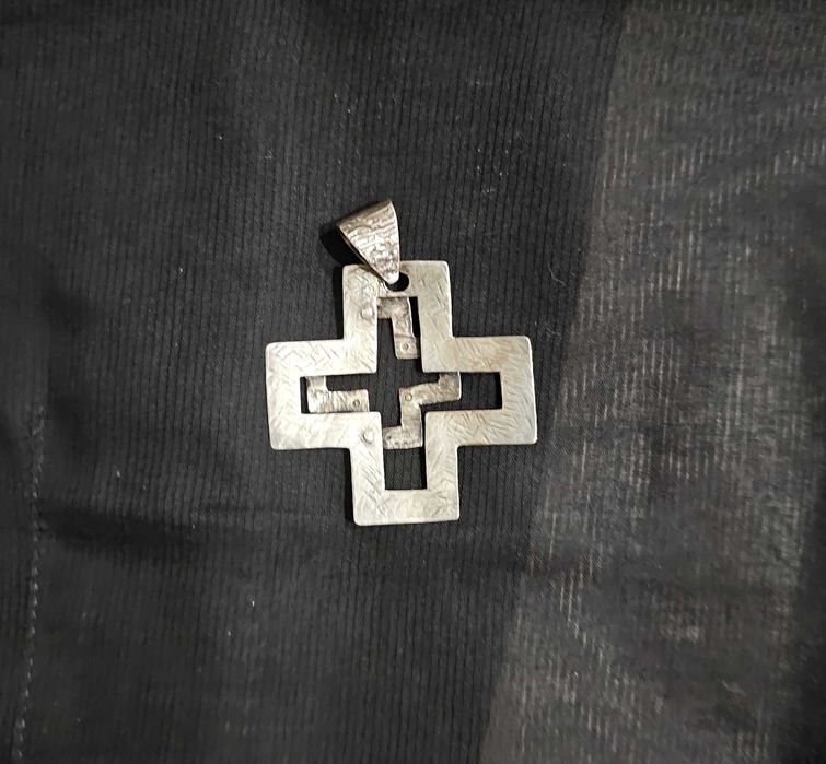 Pendente Cruz em prata