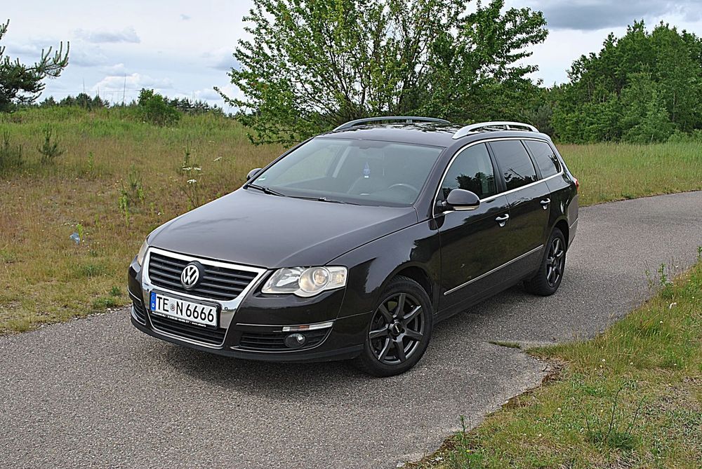 Volkswagen Passat Z NiemiecAluklimaelektrykaHighLine DSG Łopatki skóra 2.0Common Rail