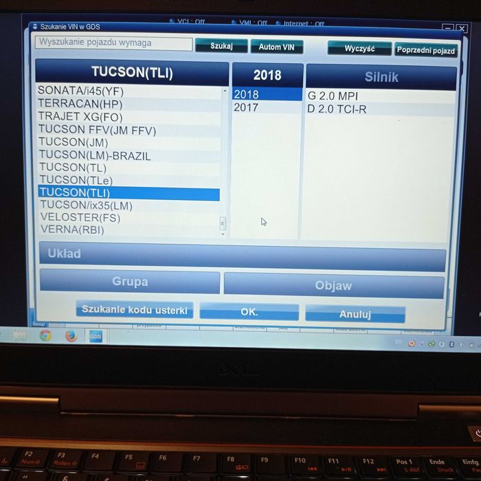 Laptop Dell Latitude 6320 Diagnostyka GDS Kia ,Hyundai