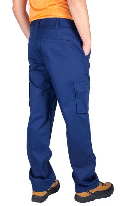 Spodnie Robocze Bhp Ochronne Z Kieszeniami W46 L34.