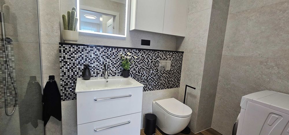 Nowe 2 pokoje + jadalnia | 54 m² | Ogrody | Klimatyzacja | Balkon | 7 piętro | Wysoki standard | Bezpośrednio - Więcej