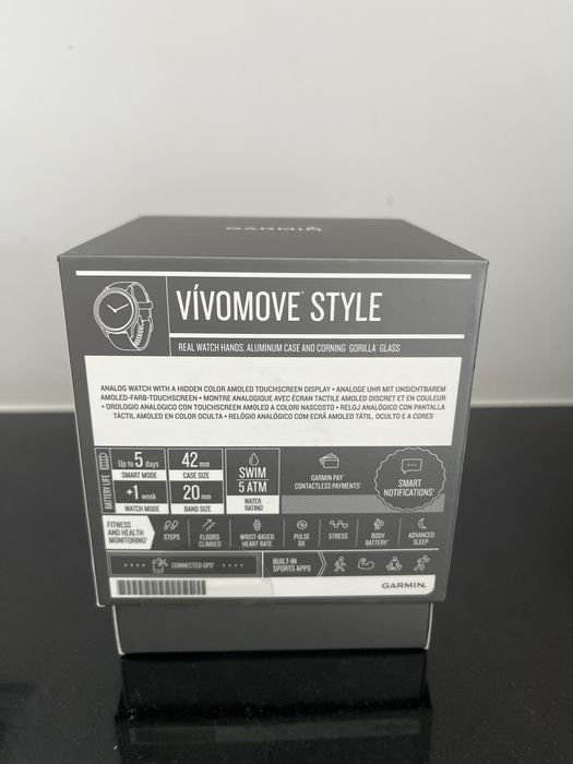 Garmin vívomove Style – Smartwatch híbrido