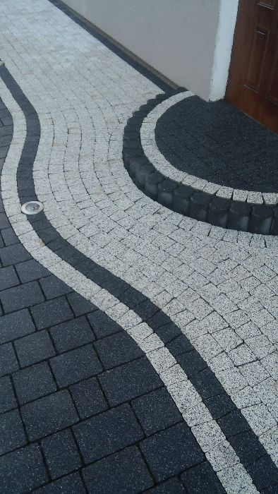 Kompleksowe układanie kostki brukowej