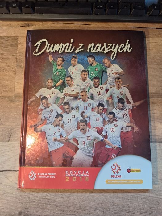 Album piłkarski "Dumni z naszych" polska reprezentacja 2018