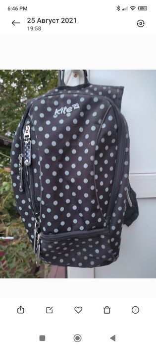 Рюкзак з ортопедичною спинкою