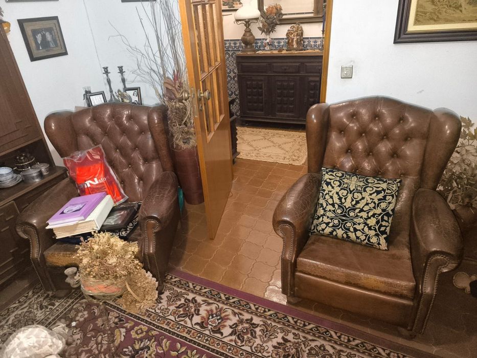 Recheio de casa, sala de estar e jantar