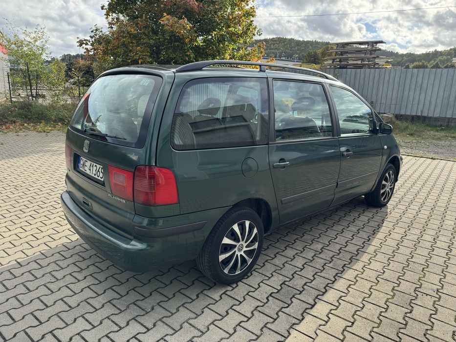 Seat alhambra 1.9 tdi, 7 osobowy, klima