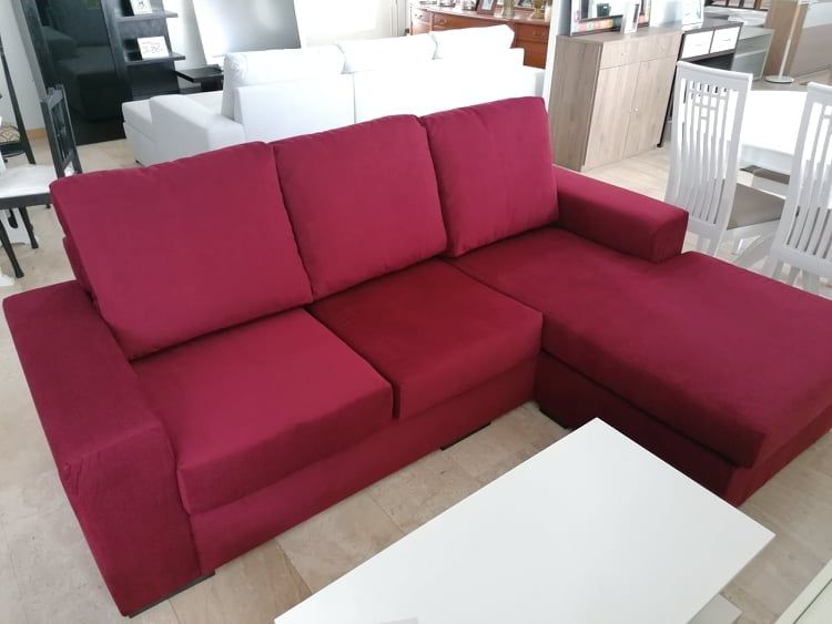 Chaise longue Promoção em tecido cor a definir