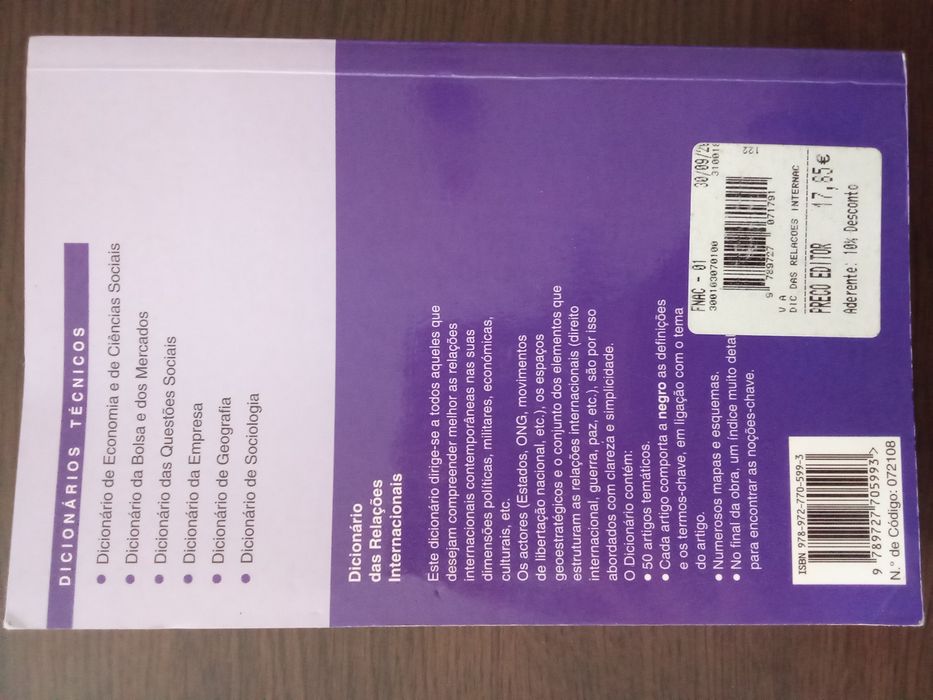 Dicionário das Relações Internacionais