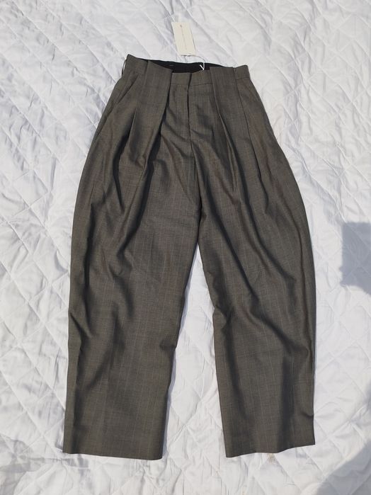 Spodnie wełniane Stella McCartney XS S H&M barrel hmnowe wełna