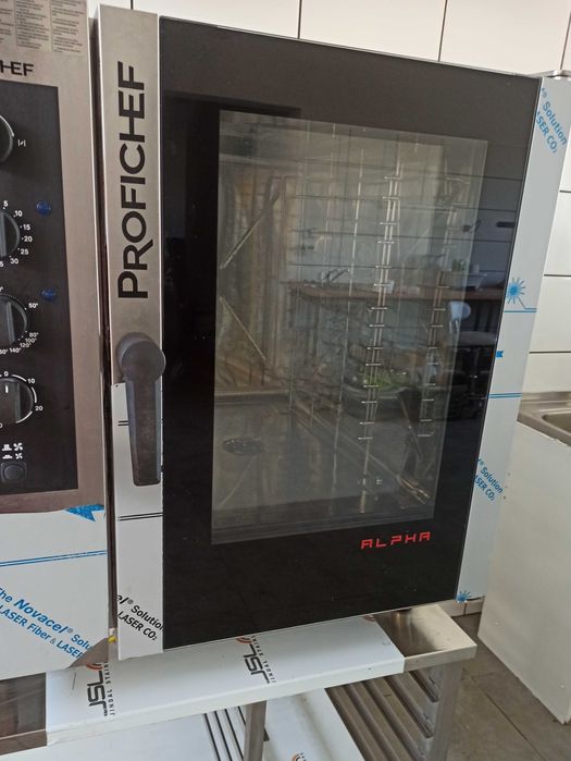 Piec konwekcyjno parowy JAK NOWY Profichef Alpha 7 GN 1/1 + podstawa