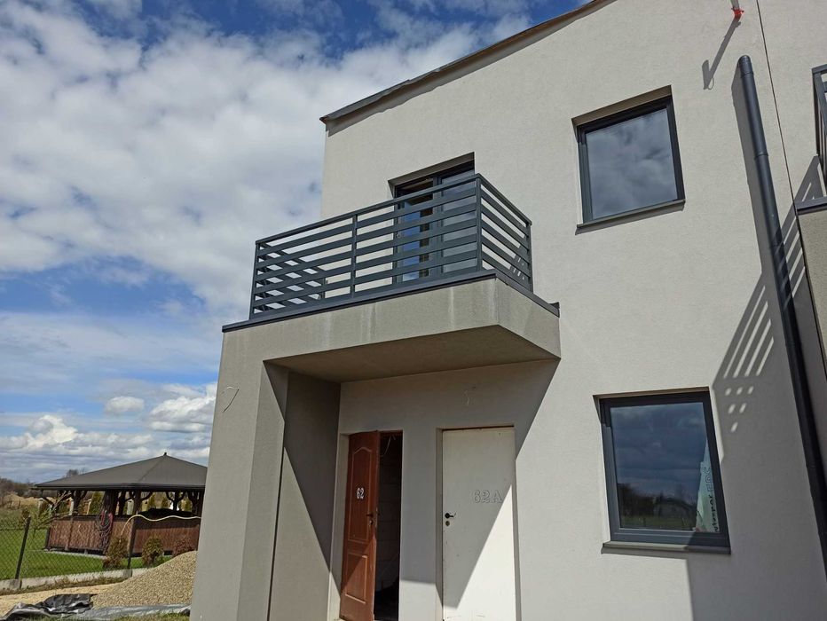 Balustrada balkonowa stalowa ocynk+ral