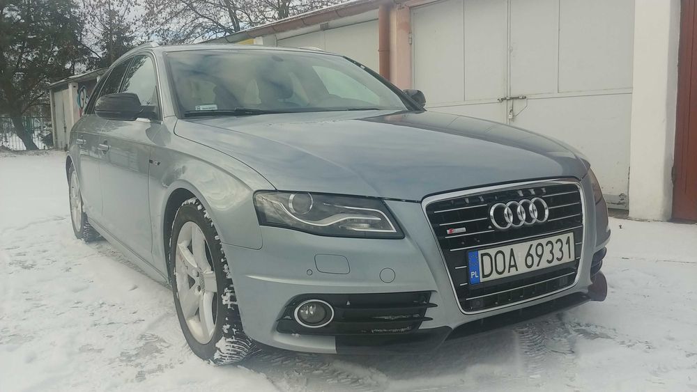 Audi A4 Avant 2.0 TDI 170kM manual S-Line