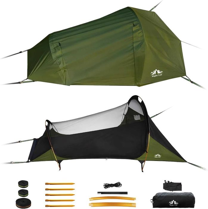 namiot + hamak 4w1, survival ,outdoor, bushcraft #namiot hamakowy