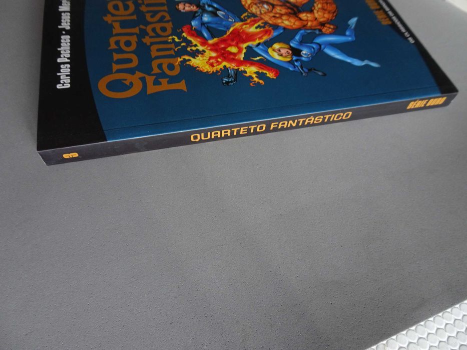 Livro Clássicos da Banda Desenhada Série Ouro - Quarteto Fantástico