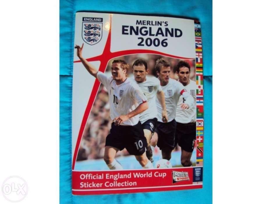 4 Cadernetas Futebol - Euro 2004; Campeonato do Mundo 2002 | 2006 | 2010