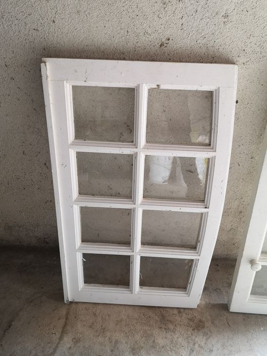 2 janelas madeira vom vidros