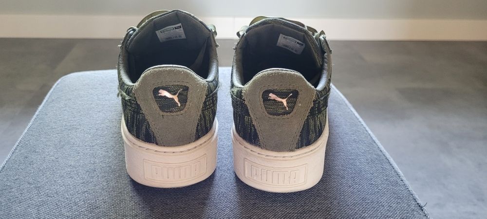 Puma buty moro różowe złoto platforma r 37