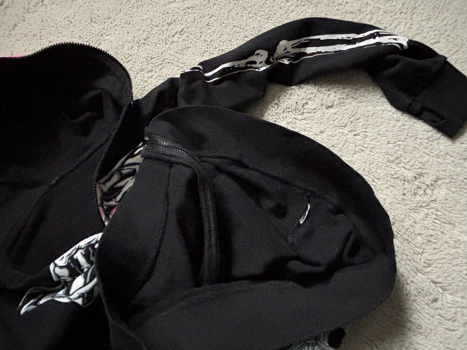 Bluza szkielet alt alternative emo scene y2k 2000s harajuku goth