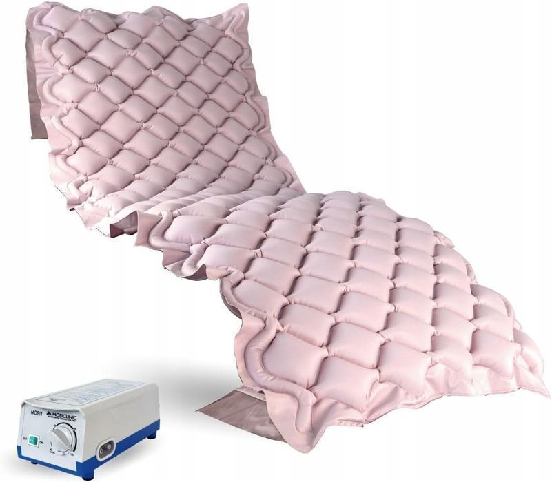 Mobiclinic Mobi 1 Materac Przeciwodleżynowy Różowy 200x90cm Komfortowy