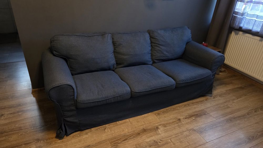 Wygodna trzy osobowa sofa ikea Ektorp stan idealny