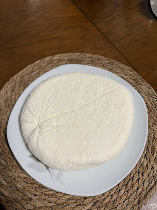Ser biały wiejski domowy twaróg krowi śmietana