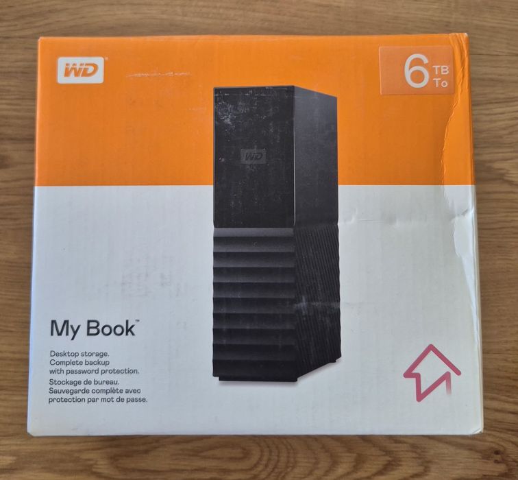 HDD 3.5 WD My Book 6TB