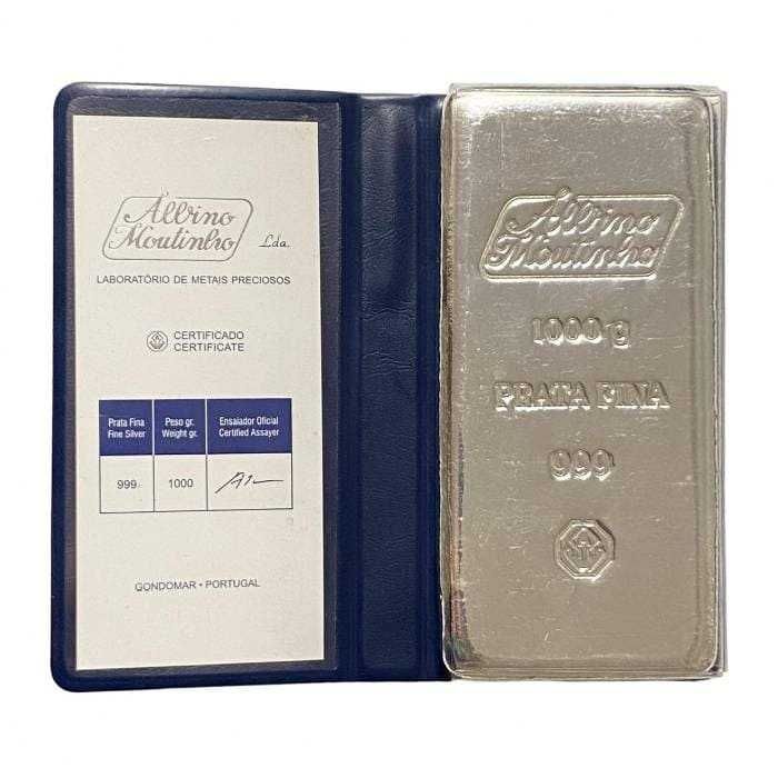 Moedas diversas 1oz Prata / Barra 1kg Albino Moutinho