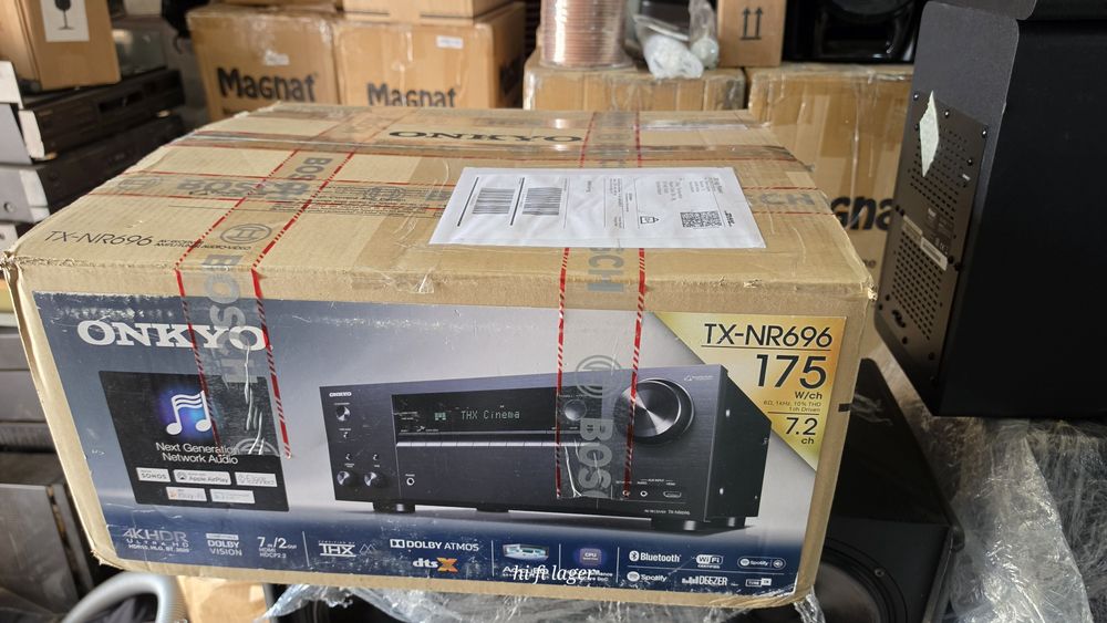 Onkyo tx nr 696 ресивер  Bluetooth WiFi Internet USB HDMI ACR 4k Dolby Atmos THX Android App