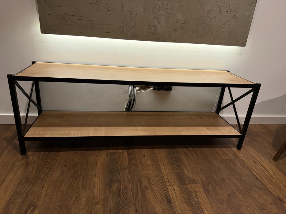 Stolik RTV - Stalowy