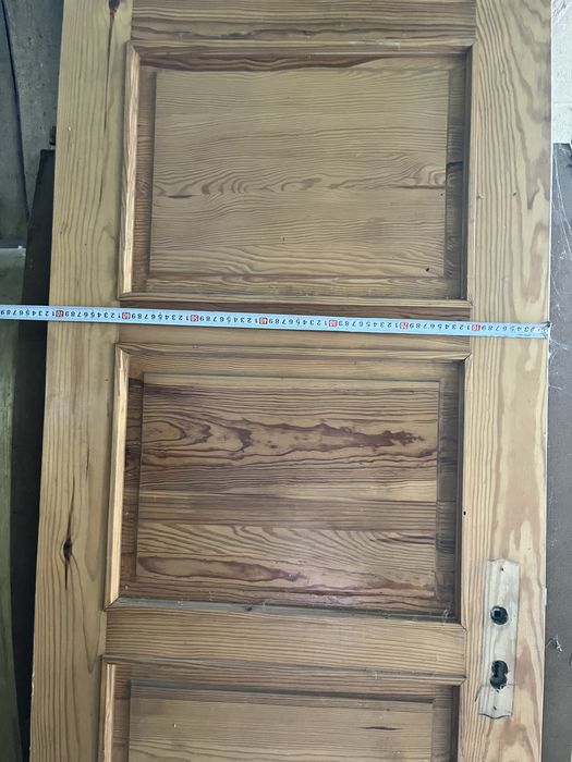 Drzwi łazienkowe prawe 70 sosnowe