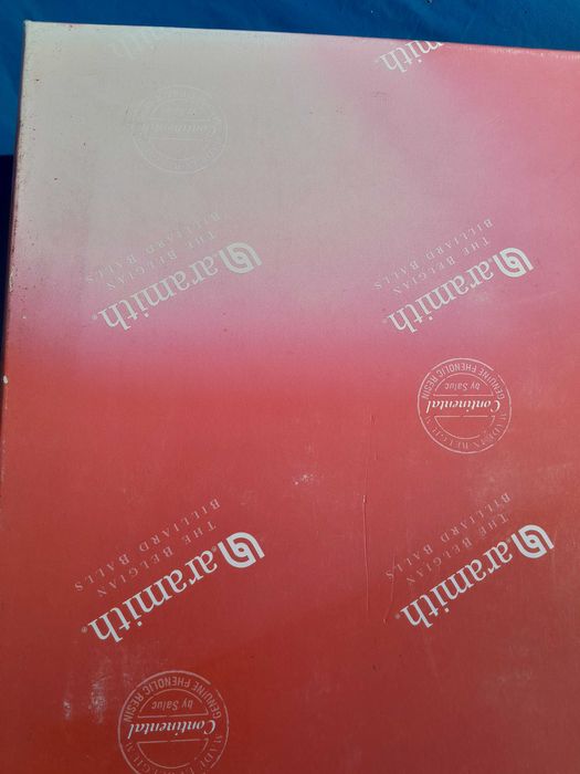 Bolas ARAMITH snooker bilhar 4 caixas